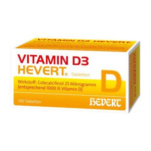 VITAMIN D3 HEVERT Tabletten