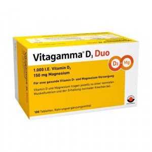 VITAGAMMA D3 Duo 1.000 I.E Vit.D3 150mg Magnes.NEM