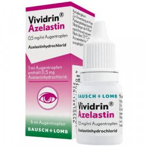 VIVIDRIN Azelastin 0,5 mg/ml Augentropfen