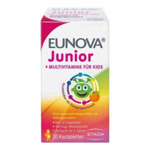 EUNOVA Junior Kautabletten m.Orangengeschmack