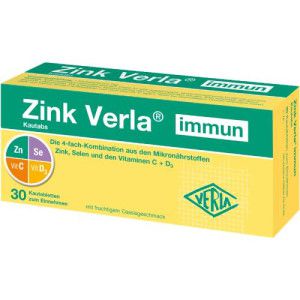 ZINK VERLA immun Kautabs